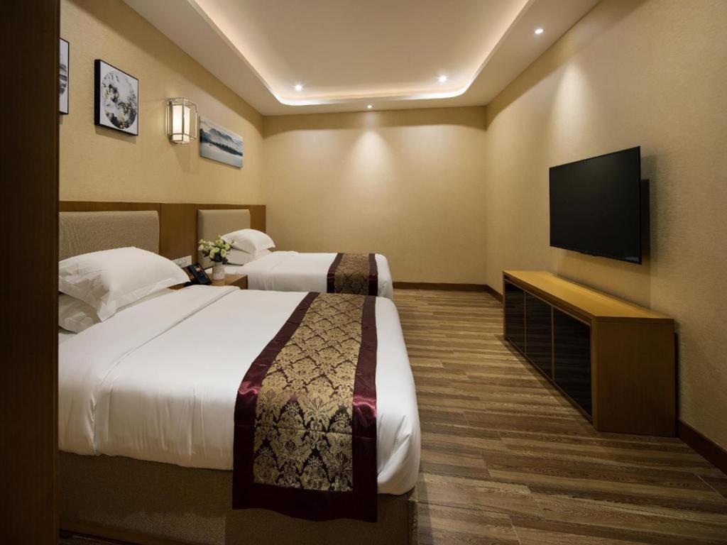 Cheermore Recreation Hotel Guangzhou Zhimao Yuan Ecological Spa Leisure Hotel Exterior foto