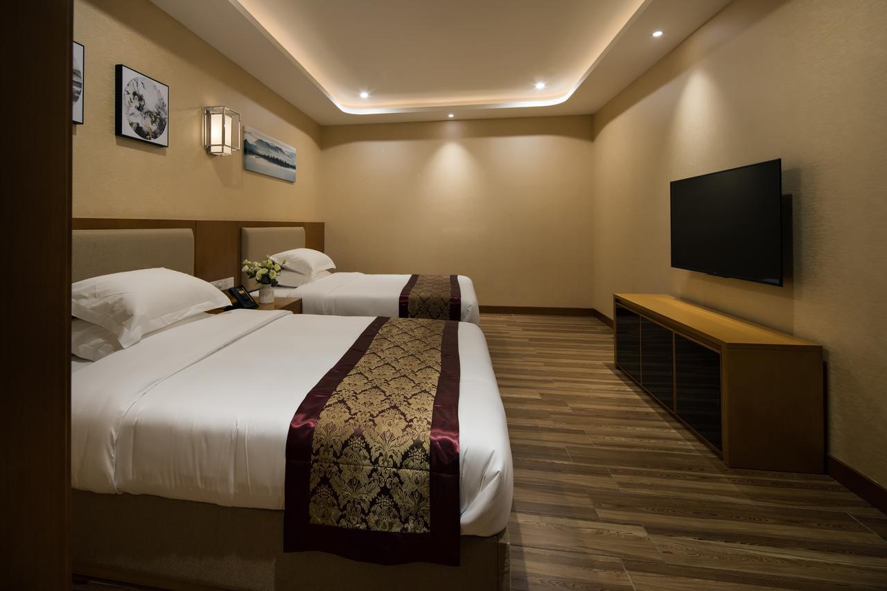 Cheermore Recreation Hotel Guangzhou Zhimao Yuan Ecological Spa Leisure Hotel Exterior foto